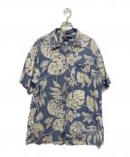 POLO RALPH LAURENポロ・ラルフローレン）の古着「オープンカラーシャツ」｜ブルー