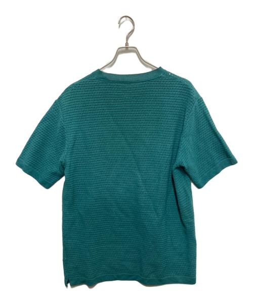 BATONER（バトナ―）BATONER (バトナ―) SUMMER KNIT CREW NECK S/S/ グリーン サイズ:2の古着・服飾アイテム