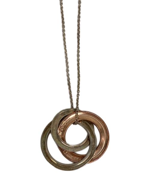 TIFFANY & Co.（ティファニー）Tiffany & Co. (ティファニー) トリプルインターロッキングサークルネックレス サイズ:表記なしの古着・服飾アイテム