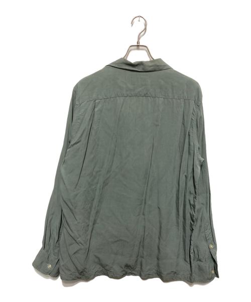WACKO MARIA（ワコマリア）WACKO MARIA (ワコマリア) 50'S SHIRT L/S　フィフティーズ シャツ グリーン サイズ:XLの古着・服飾アイテム