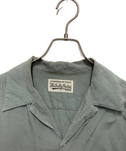 WACKO MARIA（ワコマリア）WACKO MARIA (ワコマリア) 50'S SHIRT L/S　フィフティーズ シャツ グリーン サイズ:XLの古着・服飾アイテム