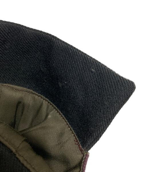 WACKO MARIA（ワコマリア）WACKO MARIA (ワコマリア) TWO TONE スポーツジャケット ブラック×パープル サイズ:Lの古着・服飾アイテム