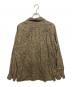 WACKO MARIA (ワコマリア) ペイズリーオープンカラーシャツ ブラウン サイズ:L：11000円