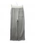ROCKCAKE (ロックケーキ) Waist Layerd 2way Jogger - Oatmeal グレー サイズ:XSMALL 未使用品：5000円