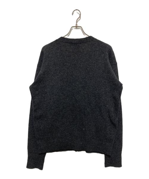 POLO RALPH LAUREN（ポロ・ラルフローレン）POLO RALPH LAUREN (ポロ・ラルフローレン) ウールカーディガン グレー サイズ:Mの古着・服飾アイテム