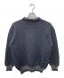 Christian Dior MONSIEUR (クリスチャンディオールムッシュ) ニットポロシャツ グレー×ネイビー サイズ:Ⅼ：5000円