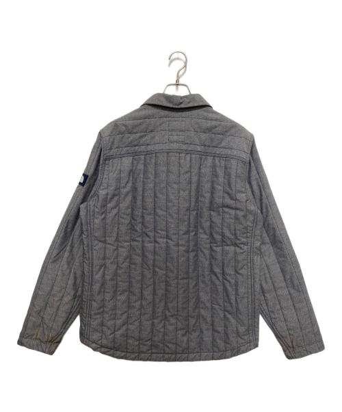 THE NORTH FACE（ザ ノース フェイス）THE NORTH FACE (ザ ノース フェイス) キルティングシャツジャエット グレー サイズ:Ⅿの古着・服飾アイテム