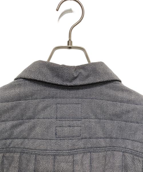 THE NORTH FACE（ザ ノース フェイス）THE NORTH FACE (ザ ノース フェイス) キルティングシャツジャエット グレー サイズ:Ⅿの古着・服飾アイテム