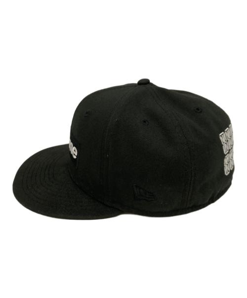 SUPREME（シュプリーム）Supreme (シュプリーム) New Era (ニューエラ) Sharpie Box Logo New Era Fitted Cap ブラック サイズ:7　3/8の古着・服飾アイテム
