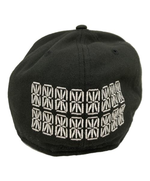 SUPREME（シュプリーム）Supreme (シュプリーム) New Era (ニューエラ) Sharpie Box Logo New Era Fitted Cap ブラック サイズ:7　3/8の古着・服飾アイテム