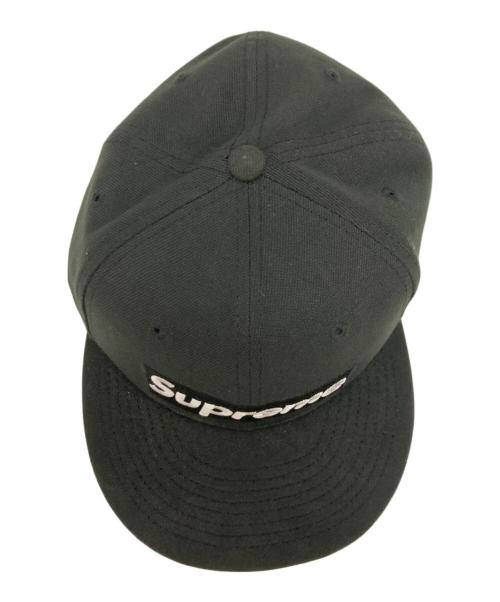 SUPREME（シュプリーム）Supreme (シュプリーム) New Era (ニューエラ) Sharpie Box Logo New Era Fitted Cap ブラック サイズ:7　3/8の古着・服飾アイテム