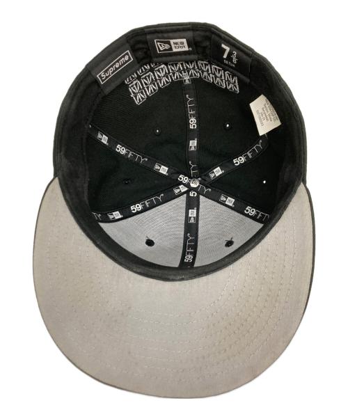 SUPREME（シュプリーム）Supreme (シュプリーム) New Era (ニューエラ) Sharpie Box Logo New Era Fitted Cap ブラック サイズ:7　3/8の古着・服飾アイテム
