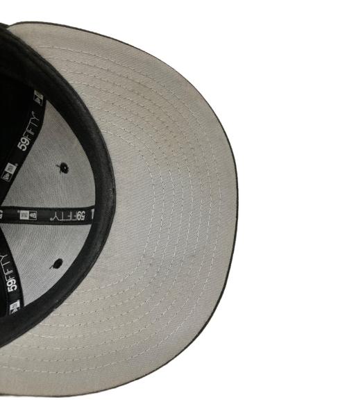 SUPREME（シュプリーム）Supreme (シュプリーム) New Era (ニューエラ) Sharpie Box Logo New Era Fitted Cap ブラック サイズ:7　3/8の古着・服飾アイテム