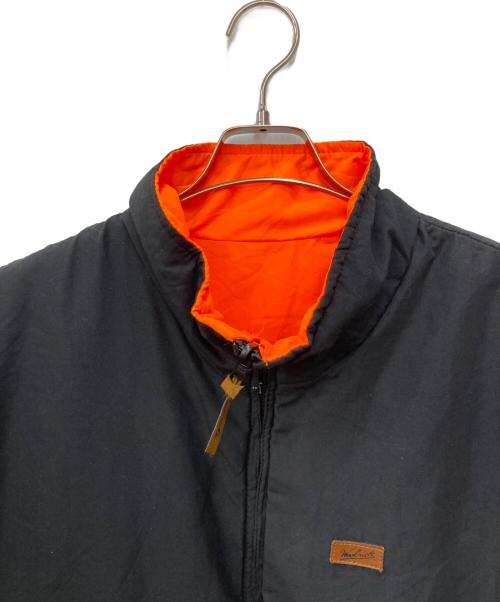 WOOLRICH（ウールリッチ）WOOLRICH (ウールリッチ) リバーシブルベスト ブラック×オレンジ サイズ:2XLの古着・服飾アイテム