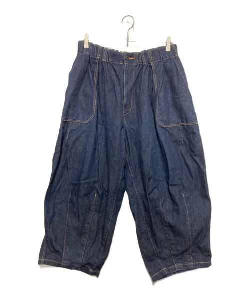 is-ness（イズネス）is-ness (イズネス) BALLOON BAKER PANTS インディゴ サイズ:Ⅿ（46）の古着・服飾アイテム