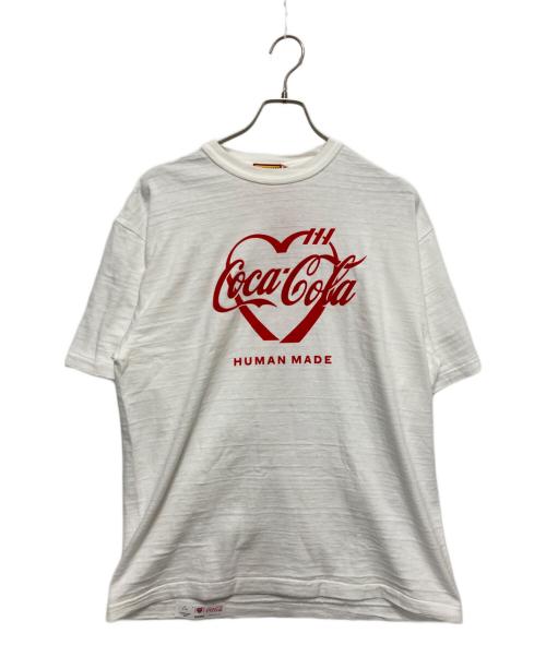HUMAN MADE（ヒューマンメイド）HUMAN MADE (ヒューマンメイド) Coca-Cola GRAPHIC T-SHIRT ホワイト サイズ:XL 未使用品の古着・服飾アイテム