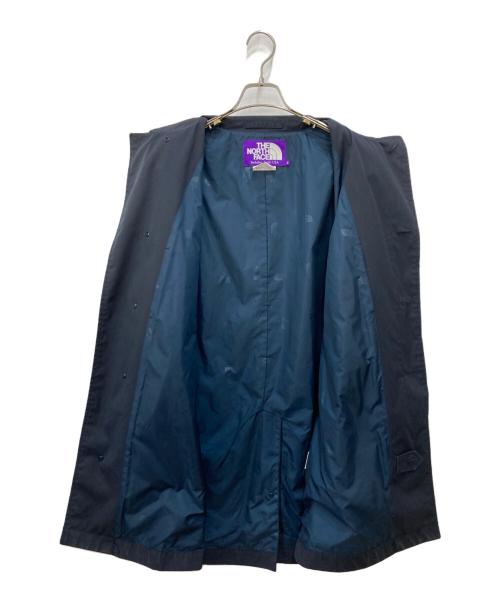 THE NORTHFACE PURPLELABEL（ザ・ノースフェイス パープルレーベル）THE NORTHFACE PURPLELABEL (ザ・ノースフェイス パープルレーベル) BEAMS (ビームス) 別注 ステンカラー コート ネイビー サイズ:Mの古着・服飾アイテム