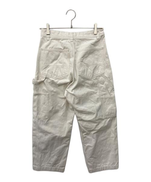 MHL（エムエイチエル）MHL (エムエイチエル) ダブルニーペインターパンツ ホワイト サイズ:SIZE Iの古着・服飾アイテム