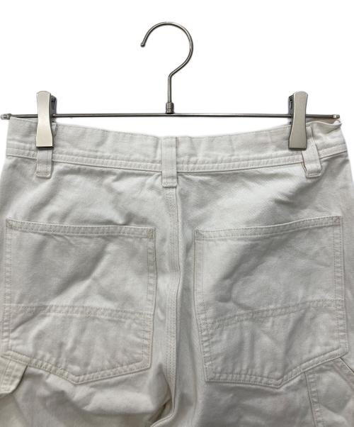 MHL（エムエイチエル）MHL (エムエイチエル) ダブルニーペインターパンツ ホワイト サイズ:SIZE Iの古着・服飾アイテム