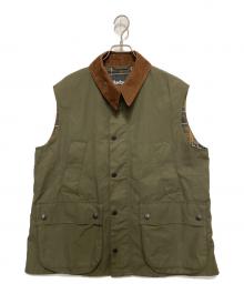 Barbour（バブアー）の古着「別注BeDALEVEST」｜グリーン