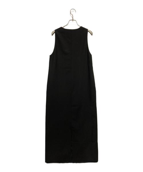 anuke（アンヌーク）anuke (アンヌーク) Cutoff Vneck Onepiece ブラック サイズ:36 未使用品の古着・服飾アイテム
