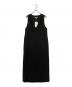 anuke（アンヌーク）の古着「Cutoff Vneck Onepiece」｜ブラック
