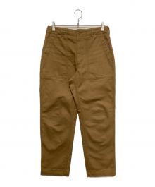 Engineered Garments（エンジニアド ガーメンツ）の古着「ヘリンボーンツイルファティーグパンツ」｜ブラウン