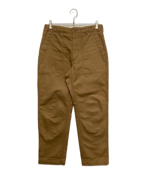 Engineered Garments（エンジニアド ガーメンツ）Engineered Garments (エンジニアド ガーメンツ) ヘリンボーンツイルファティーグパンツ ブラウン サイズ:XSの古着・服飾アイテム