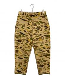Porter Classic（ポータークラシック）の古着「HIPPIE CAMO PANTS」｜ベージュ