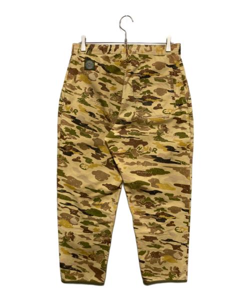 Porter Classic（ポータークラシック）Porter Classic (ポータークラシック) HIPPIE CAMO PANTS ベージュ サイズ:2の古着・服飾アイテム