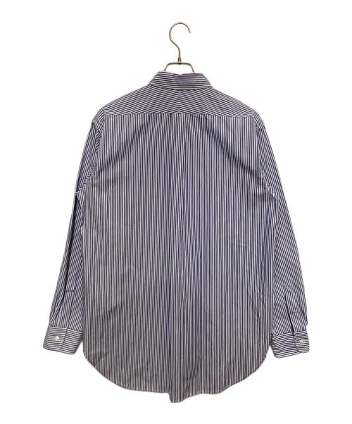 Engineered Garments（エンジニアド ガーメンツ）Engineered Garments (エンジニアド ガーメンツ) ボタンダウンストライプシャツ ブルー サイズ:Sの古着・服飾アイテム