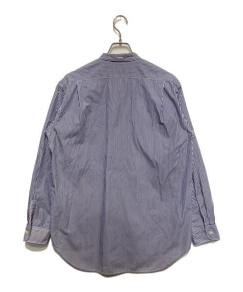 Engineered Garments（エンジニアド ガーメンツ）Engineered Garments (エンジニアド ガーメンツ) Banded Collar Shirt ブルー サイズ:Sの古着・服飾アイテム