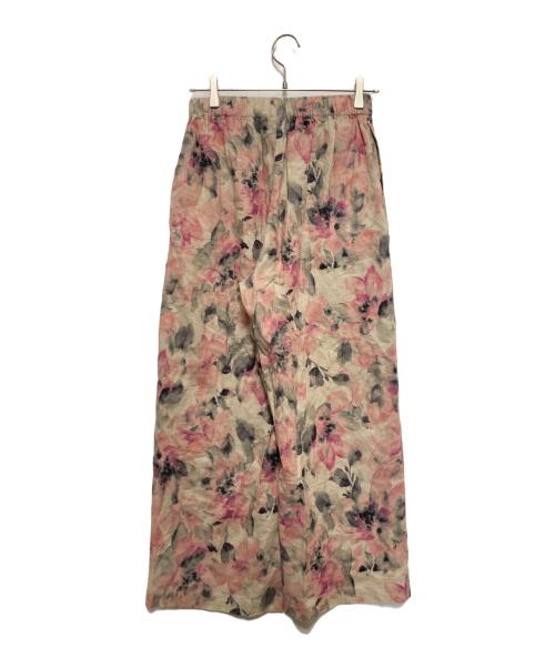 KAGURE（カグレ）kagure (カグレ) コットンリネンプリントイージーパンツ マルチカラー サイズ:FREEの古着・服飾アイテム