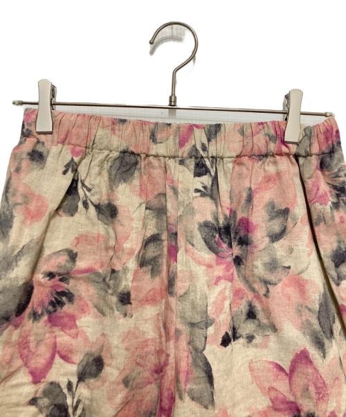 KAGURE（カグレ）kagure (カグレ) コットンリネンプリントイージーパンツ マルチカラー サイズ:FREEの古着・服飾アイテム