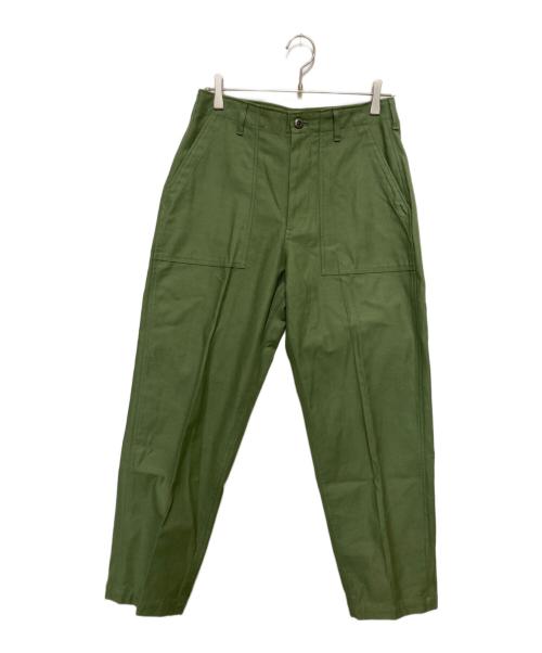 Shinzone（シンゾーン）Shinzone (シンゾーン) BAKER PANTSベイカー パンツ グリーン サイズ:SIZE 40の古着・服飾アイテム