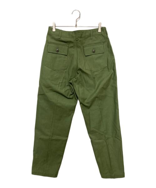 Shinzone（シンゾーン）Shinzone (シンゾーン) BAKER PANTSベイカー パンツ グリーン サイズ:SIZE 40の古着・服飾アイテム