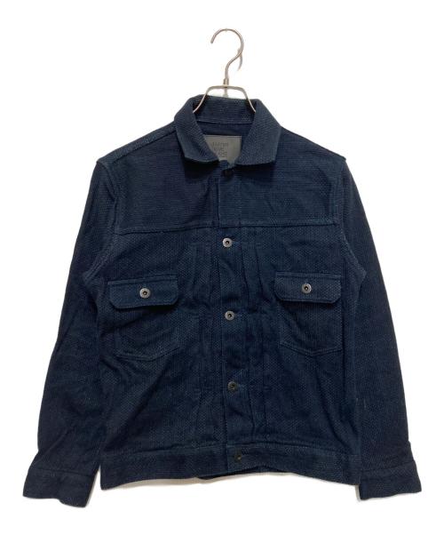JAPAN BLUE JEANS（ジャパンブルージーンズ）JAPAN BLUE JEANS (ジャパンブルージーンズ) Sashiko Type 2 jacket インディゴ サイズ:38の古着・服飾アイテム