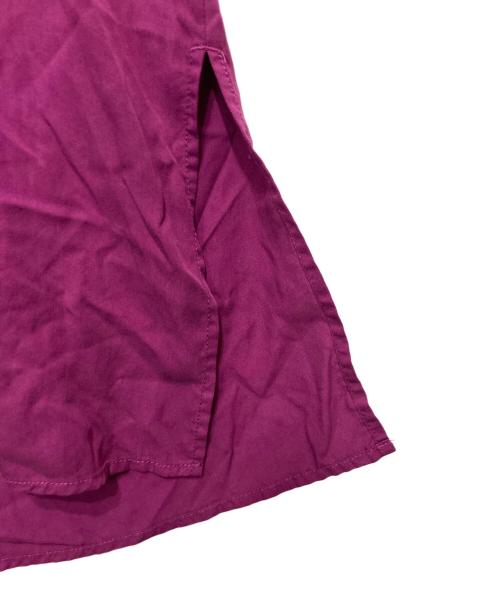 BEARDSLEY（ビアズリー）BEARDSLEY (ビアズリー) フリルカフスワンピース パープル サイズ:Fの古着・服飾アイテム