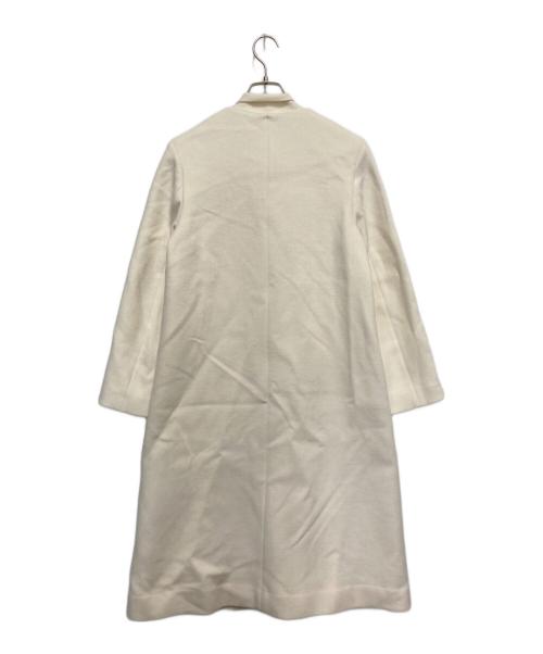 CELFORD（セルフォード）CELFORD (セルフォード) リボンストール付きノーカラーコート アイボリー サイズ:36 未使用品の古着・服飾アイテム