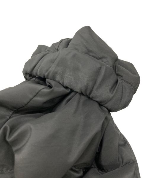 PRADA（プラダ）PRADA (プラダ) ロゴプレートダウンジャケット ブラック サイズ:54の古着・服飾アイテム