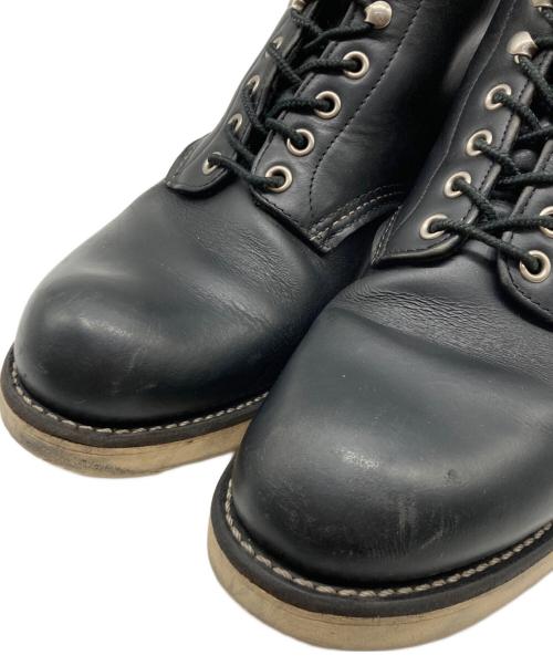 RED WING（レッドウィング）RED WING (レッドウィング) 6-inch Classic Round ブラック サイズ:26の古着・服飾アイテム