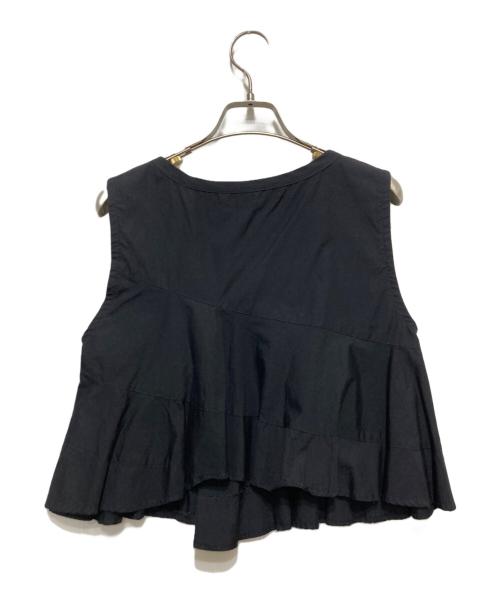 COMME des GARCONS（コムデギャルソン）COMME des GARCONS (コムデギャルソン) ノースリーブブラウス ブラック サイズ:Sの古着・服飾アイテム
