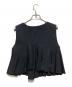 COMME des GARCONS (コムデギャルソン) ノースリーブブラウス ブラック サイズ:S：6000円