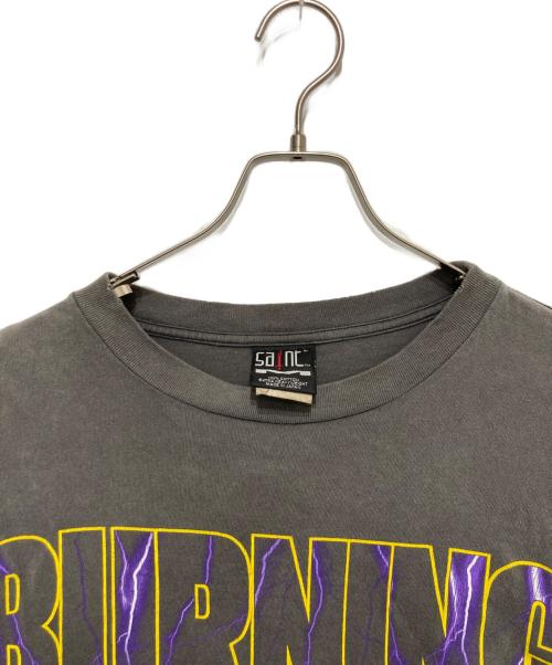 SAINT MICHAEL（セントマイケル）SAINT MICHAEL (セントマイケル) LS TEE/EVIL SPILIT/BLACK　エルエス ティー / イービル スピリット / ブラック グレー サイズ:Lの古着・服飾アイテム