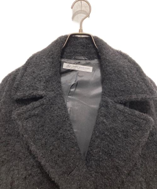 journal standard luxe（ジャーナルスタンダード ラックス）journal standard luxe (ジャーナルスタンダード ラックス) モヘヤシープ P-コート ブラック サイズ:不明の古着・服飾アイテム