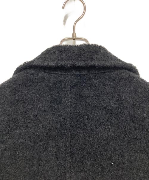 journal standard luxe（ジャーナルスタンダード ラックス）journal standard luxe (ジャーナルスタンダード ラックス) モヘヤシープ P-コート ブラック サイズ:不明の古着・服飾アイテム