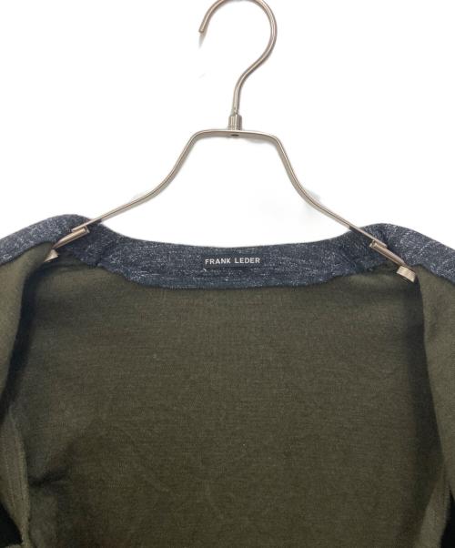 FRANK LEDER（フランクリーダー）FRANK LEDER (フランクリーダー) プレーンウールジャージージャンカージャケット グリーン サイズ:Ｍの古着・服飾アイテム