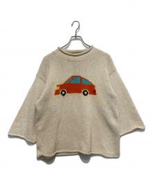 MacMahon Knitting Mills（マクマホン ニッティングミルズ）の古着「デザインニット」｜アイボリー