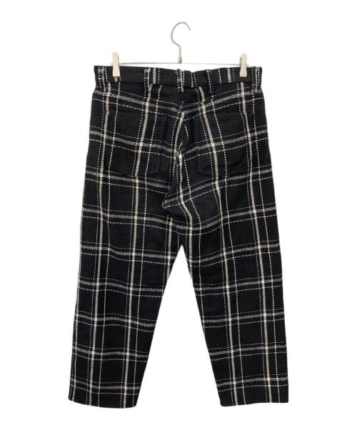 seven by seven（セブンバイセブン）SEVEN BY SEVEN (セブンバイセブン) MEXICAN BLANCKET WIDE PANTS ブラック サイズ:XSの古着・服飾アイテム
