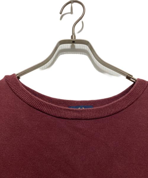 FRED PERRY（フレッドペリー）FRED PERRY (フレッドペリー) ロゴ刺繍スウェット ボルドー サイズ:XLの古着・服飾アイテム